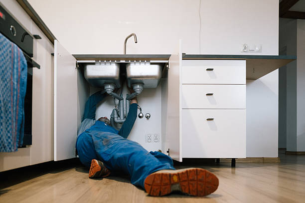 Professional Drain Cleaning technician working in Butler, OH